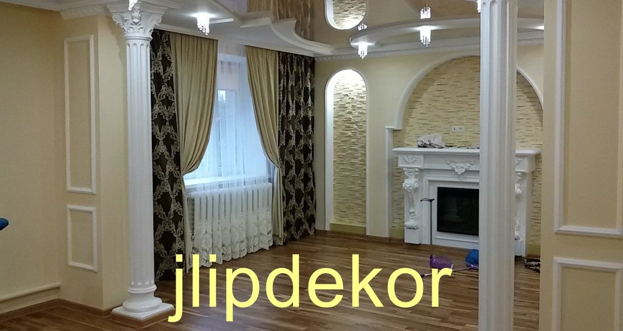 ліпнина з гіпсу, лепка из гипса, гипсовая лепнина